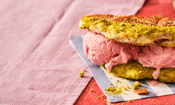 Pistachio Croissant Ice Cream Snapper