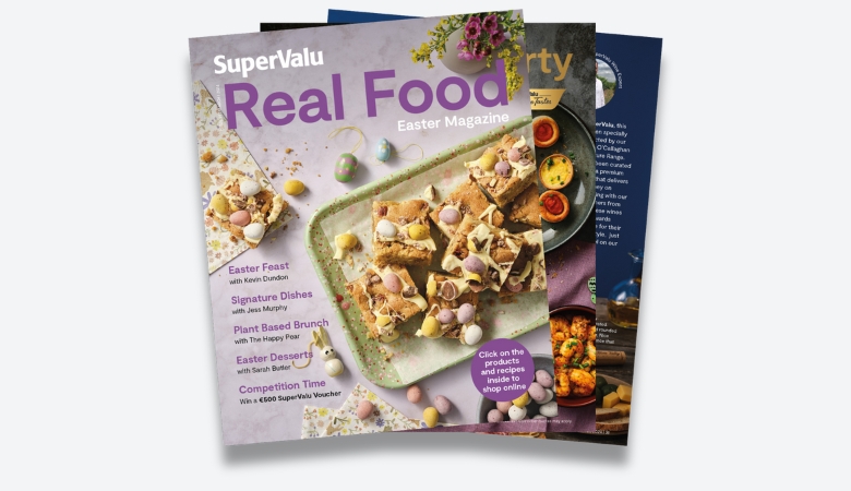 Clickthrough to SuperValu Real Food Magazine