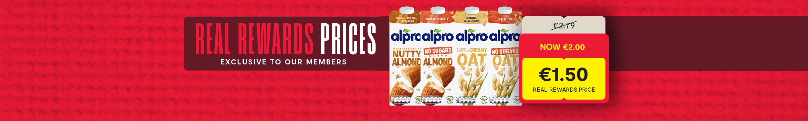 Alpro Drinks Range (1 L)