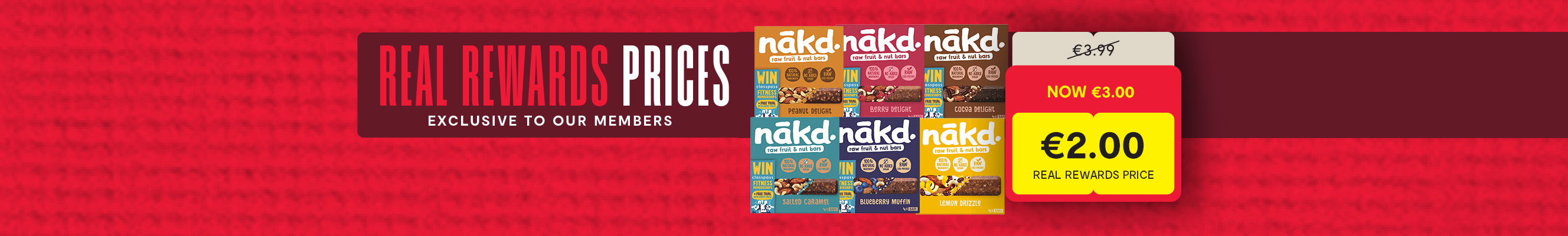 Nakd 4 Pack Range (140 g)