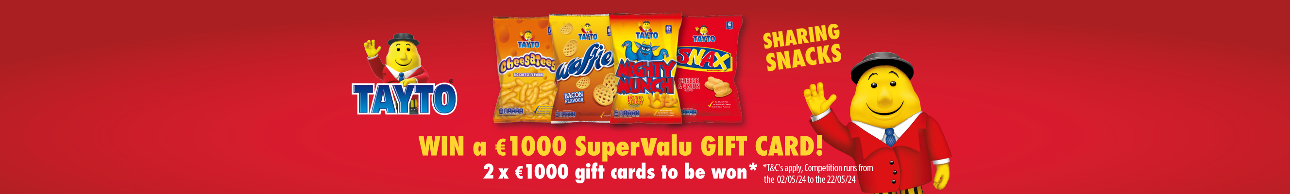 Tayto buy scan win