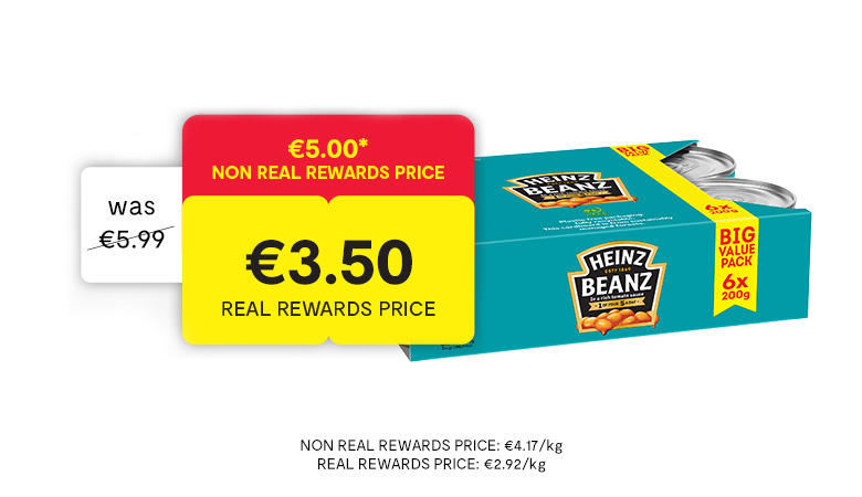 Heinz Baked Beans Big Value 6 Pack (200 g)