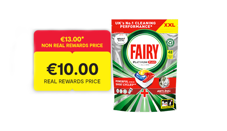 Fairy Platinum Plus Dishwasher Tablets