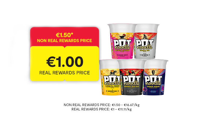 Pot Noodle Range (90g )