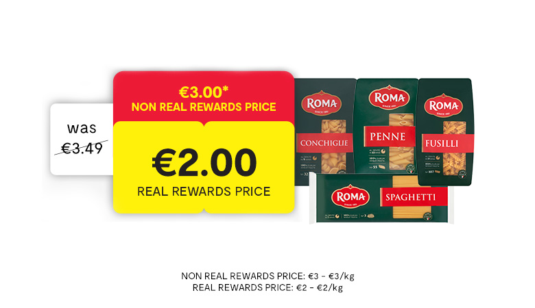 Roma Pasta Range (1 kg)