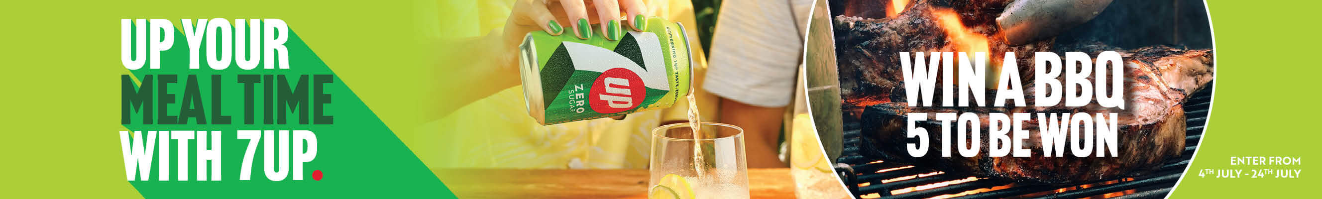 Win a bbq with 7up