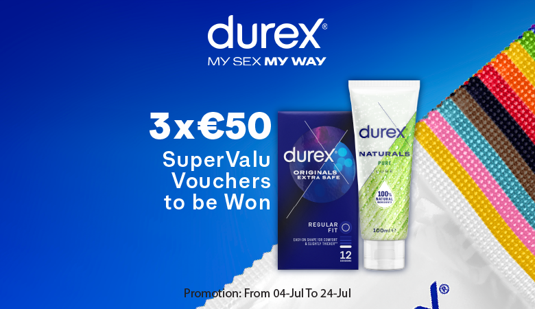 Durex win 1x €50 VOUCHERS