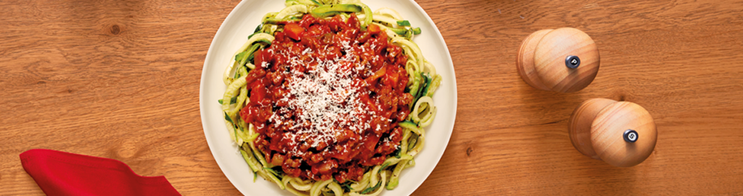 Courgetti Bolognese 