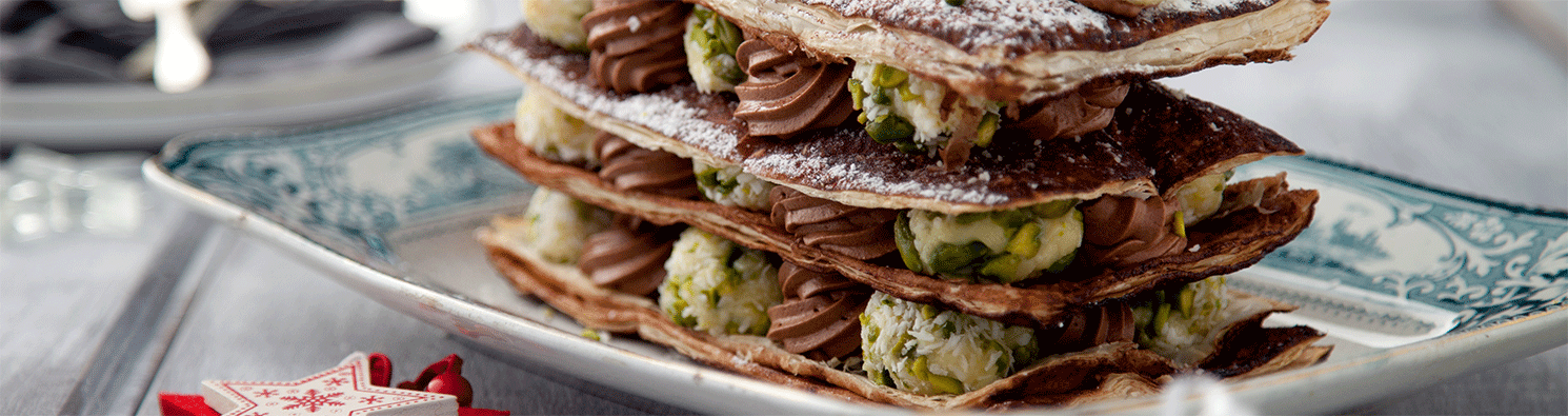 Millefeuille of Chocolate