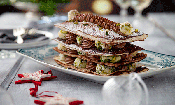 Millefeuille of Chocolate