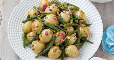 Baby Potato and French Beans Salad
