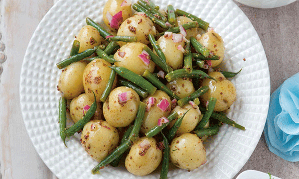 Baby Potato and French Beans Salad