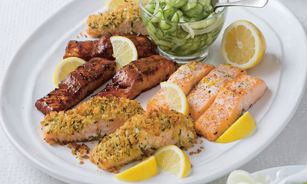 Honey, Ginger and Soy Salmon