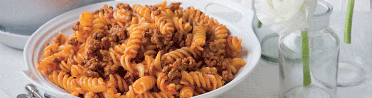 Kids Quick Bolognese Sauce with Pasta