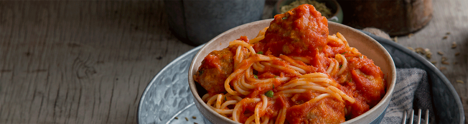 Pork and Fennel Giant Meatballs