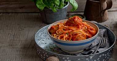 Pork and Fennel Giant Meatballs