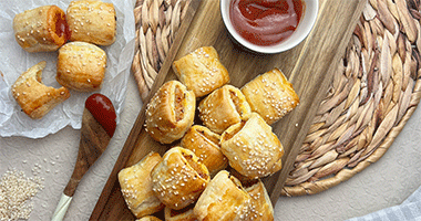 Pork & Veggie Sausage Rolls