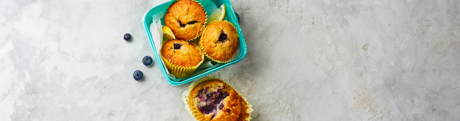 Lemon & Blueberry Buns 