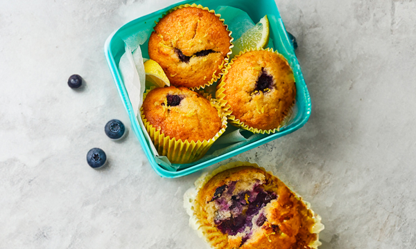 Lemon & Blueberry Buns 