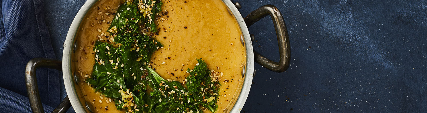 One Pot Miso & Butternut Squash Soup