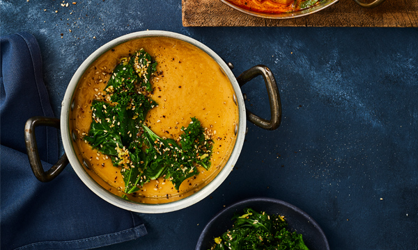 One Pot Miso & Butternut Squash Soup