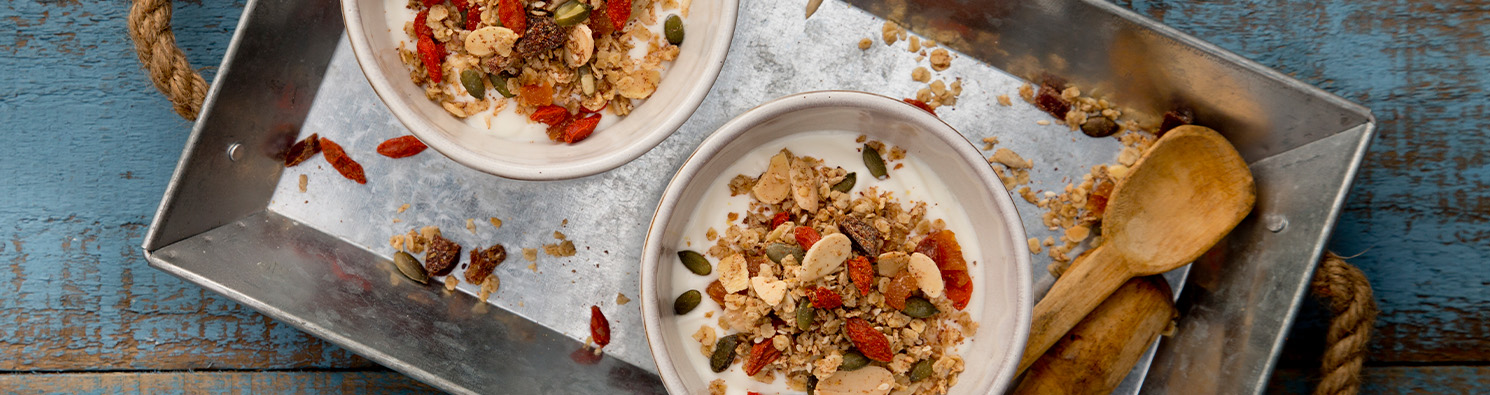 Chocolate and Goji Berry Granola
