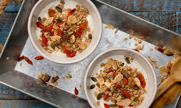 Chocolate and Goji Berry Granola
