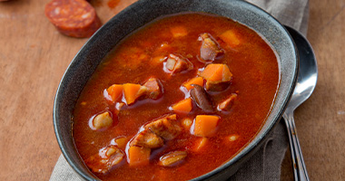 Chorizo and Mixed Bean Soup