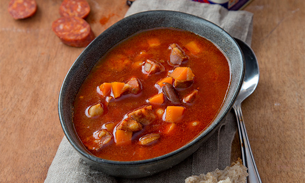 Chorizo and Mixed Bean Soup