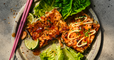 Sweet Chili Salmon Bake