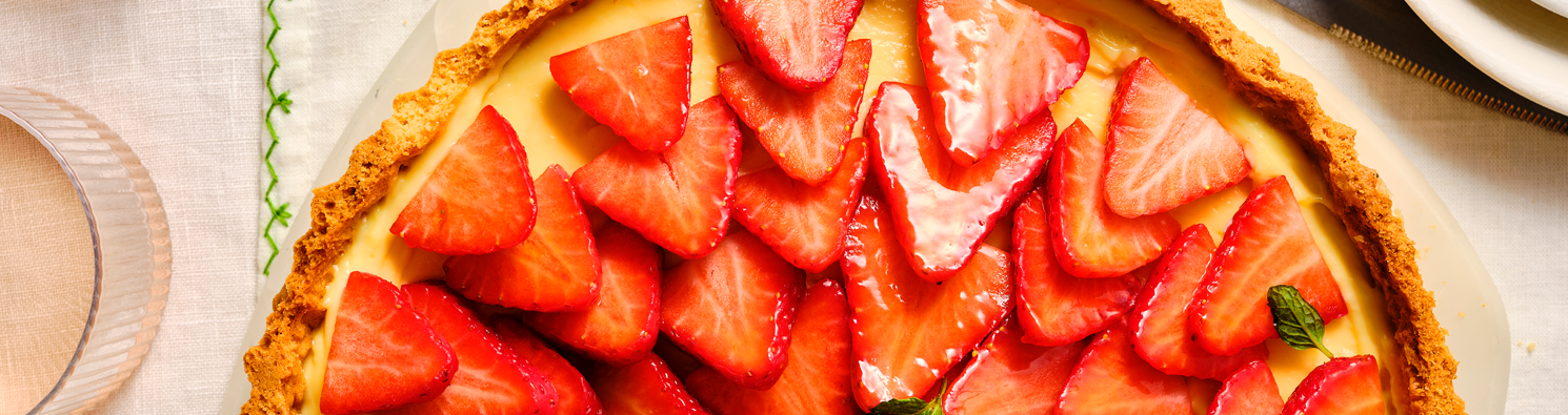 Summer Strawberry Tart
