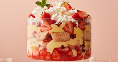 Berry & Lemon Curd Trifle