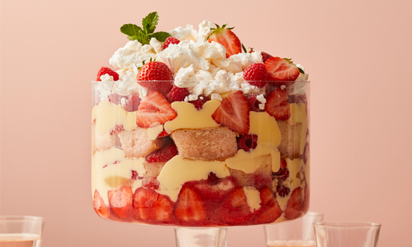 Berry & Lemon Curd Trifle