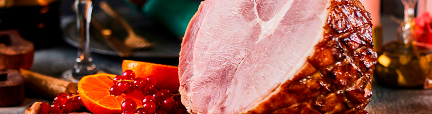 Slow-Cooked Guinness & Orange Glazed Irish Hampshire Ham