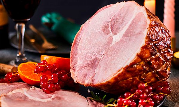 Slow-Cooked Guinness & Orange Glazed Irish Hampshire Ham