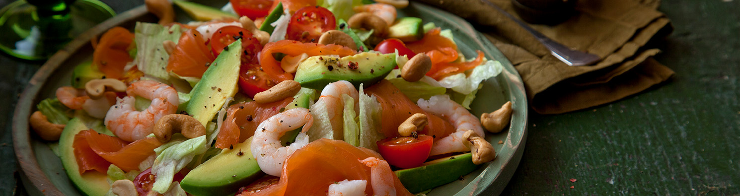 Healthy Seafood Salad