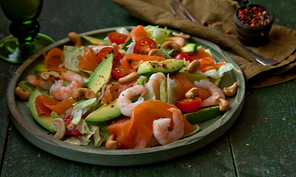 Healthy Seafood Salad