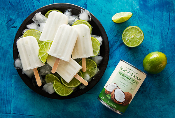 Coconut Lime Popsicles