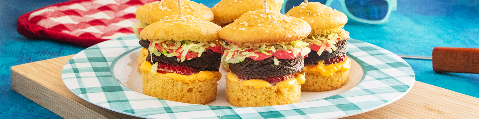 Burger Cupcakes