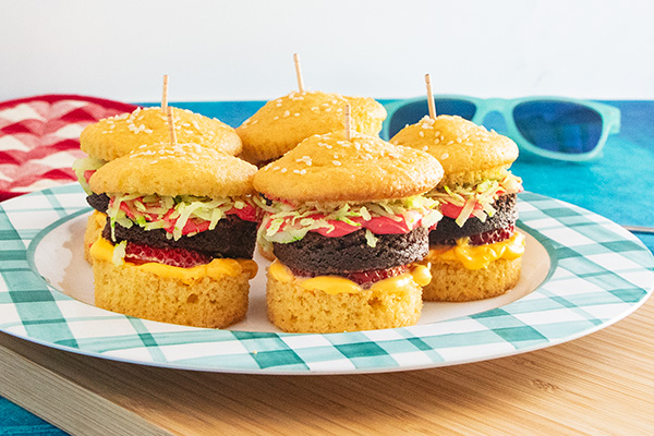 Burger Cupcakes