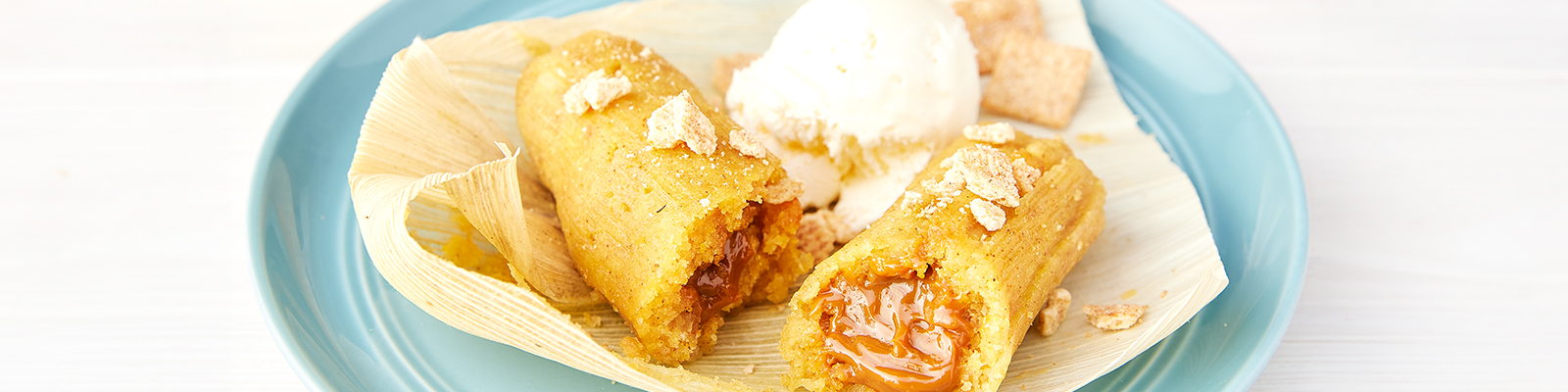 Cinnamon Toast Crunch and Dulce De Leche Tamales