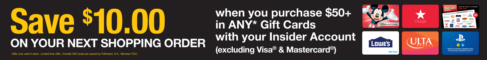 Gift Card Promo 