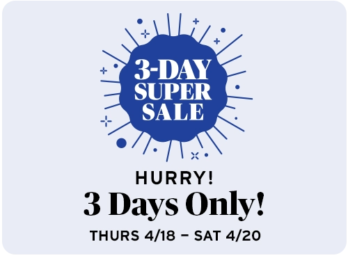 Three Day Sale