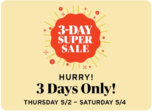 Three Day Sale