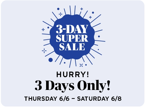 Three Day Sale