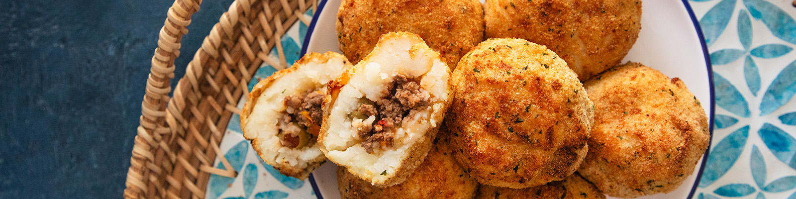 Air Fryer Papas Rellenas