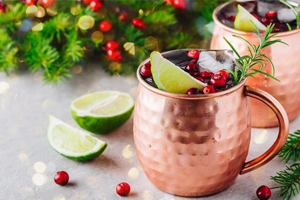 Canada Dry® BOLD Ginger Ale Cranberry Moscow Mule