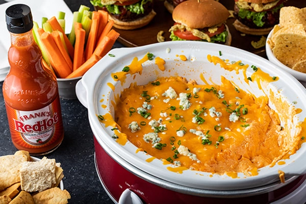 Frank’s Redhot® Slow Cooker Buffalo Chicken Dip