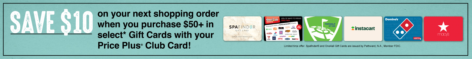 Gift Card Promotion
