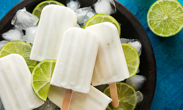 Coconut Lime Popsicles